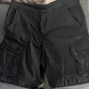 American Eagle Outfitters Dark Cargo Shorts